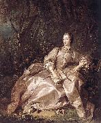 Francois Boucher Madame de Pompadour, Mistress of Louis XV France oil painting artist